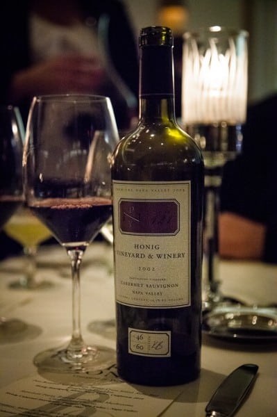 Honig wine dinner at Baileys-17
