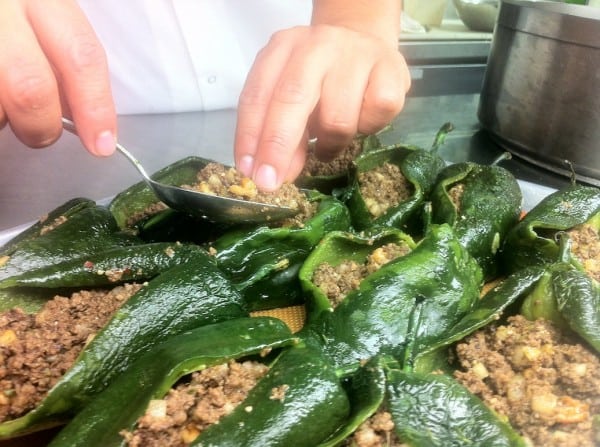 lanny's chiles en nogada