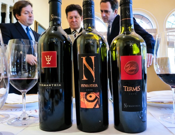 numanthia tasting at mansion-1 tasting Numanthia with Christian Tavelli, Ed Kukol and Numanthia winemaker Manuel Louzada at the Mansion on Turtle Creek