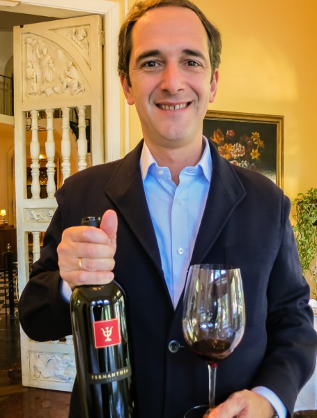numanthia tasting at mansion-4 tasting Numanthia with Christian Tavelli, Ed Kukol and Numanthia winemaker Manuel Louzada at the Mansion on Turtle Creek