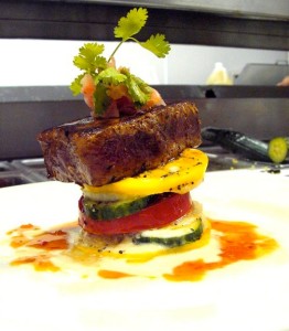 seared tuna at Resto Gastro Bistro, Dallas