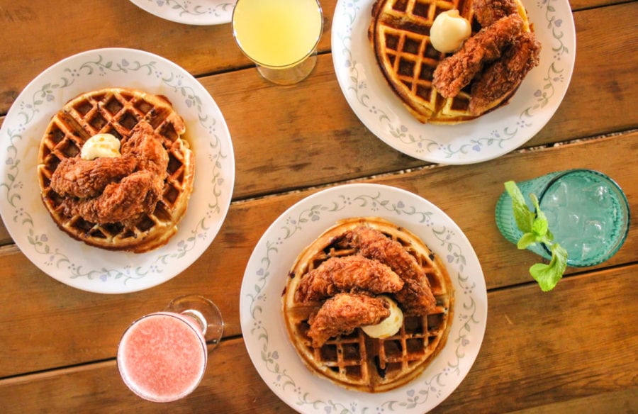 Graham Dodds and Quincy's Chicken Shack launch Sunday Funday Brunch this weekend with biscuit