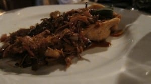 pork on plate