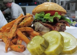 The burger The burger