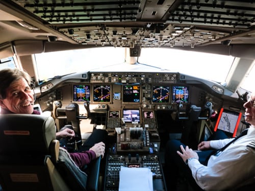 American Airlines tour of Boeing-8