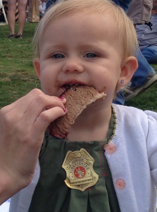 Everyone of every age loves BBQ