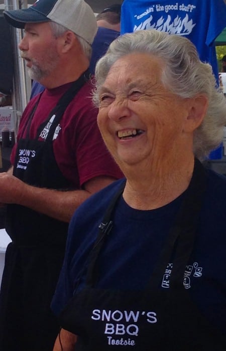 Tootsie from Snow's BBQ