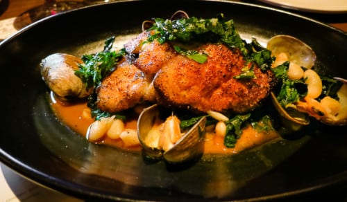 Jeff Harris has his way with ricotta at AF+B