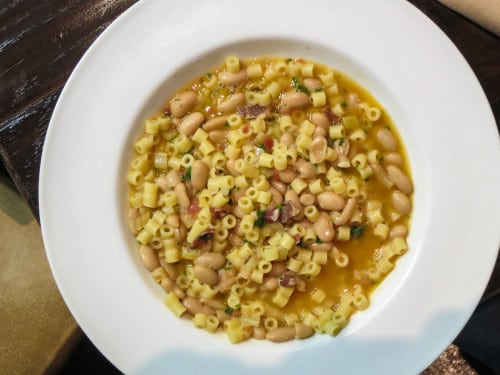 La Perla d'Italia is also a full-service Italian restaurant.