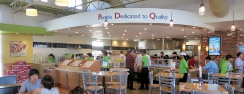 PDQ Frisco interior