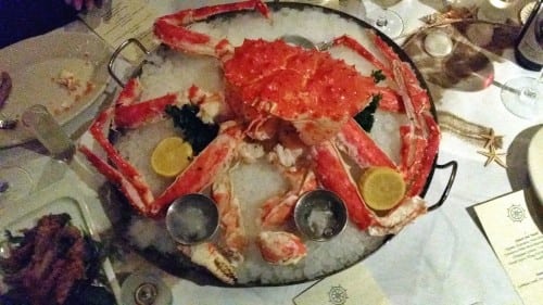 Have you seen Deadliest Catch on TV? This king crab came from that boat