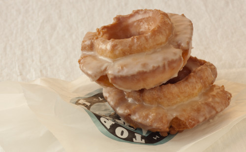 Glazed Old Fashioned Doughnut- top pot
