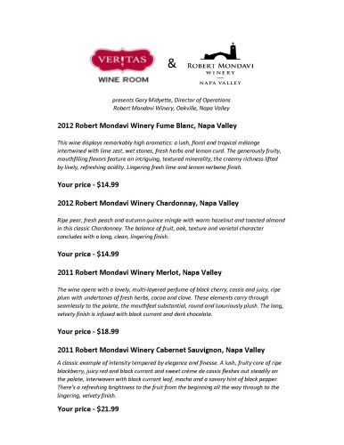 RMW Veritas sell sheet