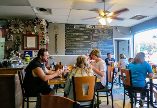fork in the road's interior