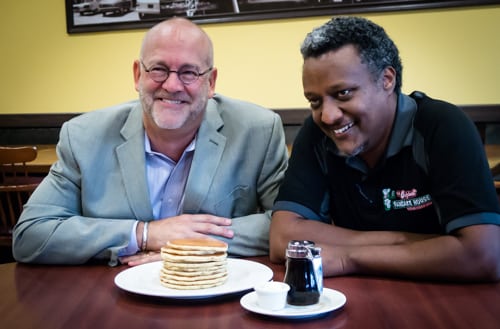 DFW franchise owners Mark Bailey and Jonathan Seyoum